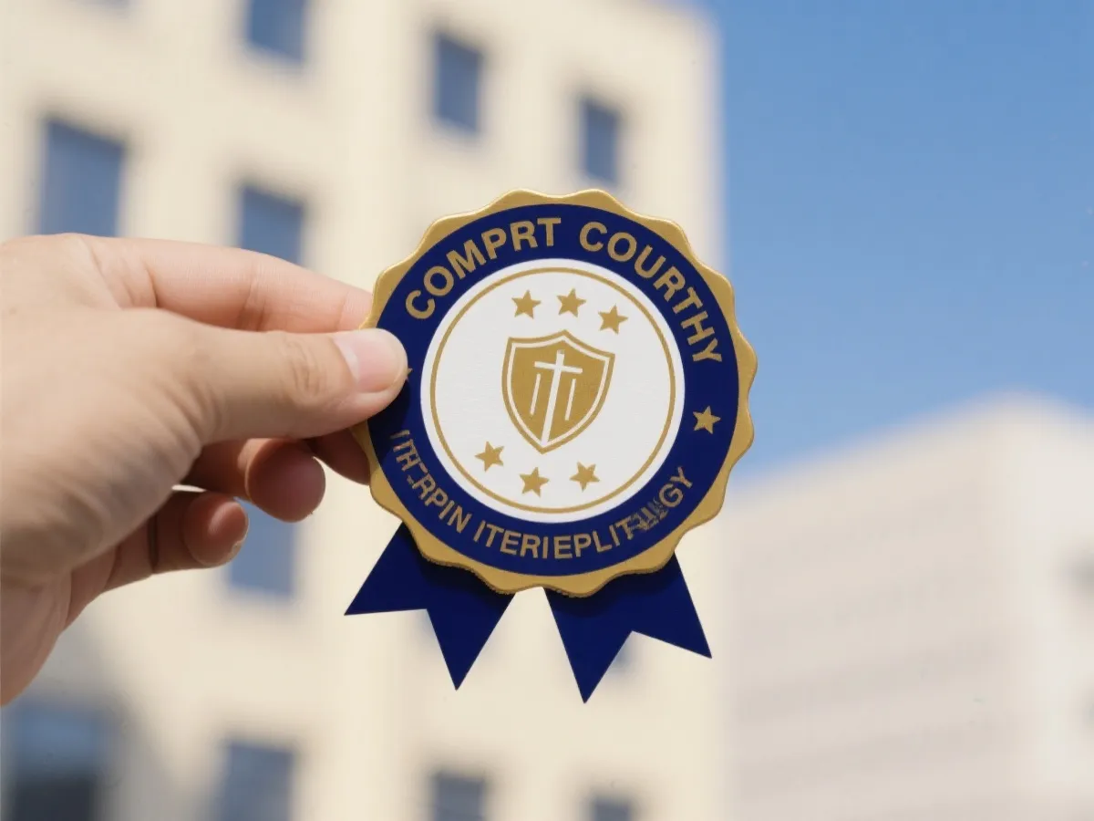 合规与信任徽章示意图