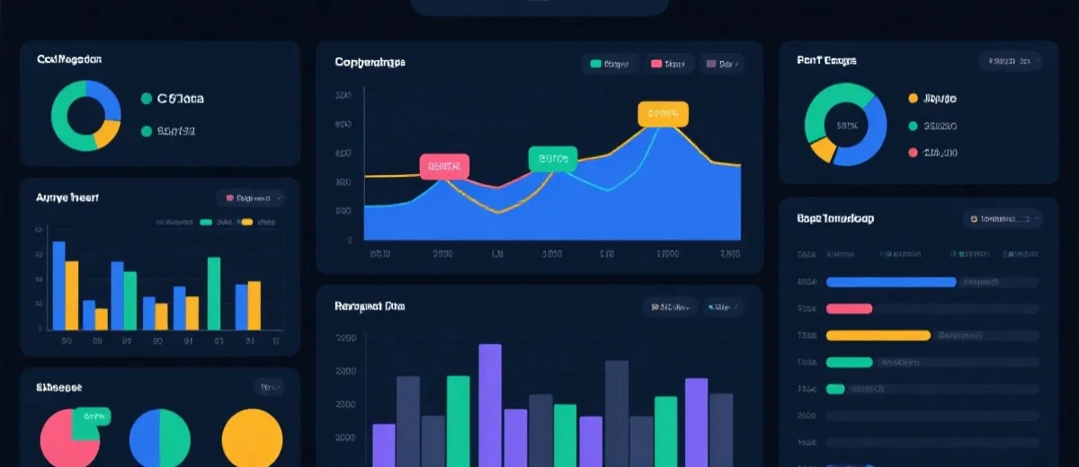数据看板示意图